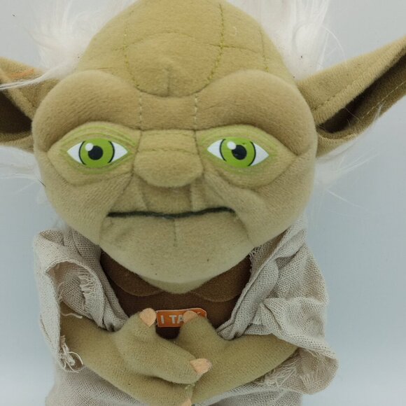 Yoda Talking Star Wars Underground Toys 9.5"T Plush NWOT - Picture 1 of 7